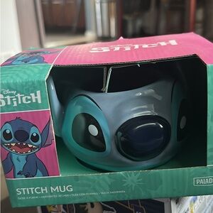 Disney Stitch Blue Character Mug
